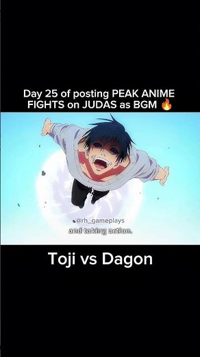 Toji vs Dagon - Jujutsu kaisen season 2 | #animebattle #jujutsukaisen #tojifushiguro #amv #anime