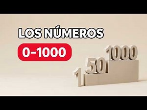 The Numbers in Spanish - Lesson 7