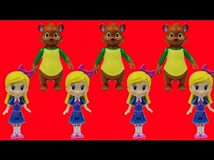 Goldie & Bear Disney Junior Cartoon Toy Figure Unboxing
