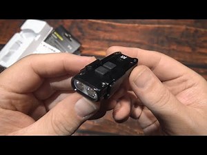 Nitecore TIP SE Key Chain Flashlight Review!