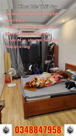 Bán nhà Thượng Thanh Long Biên 45m2 8 tỷ 2