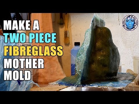 Make A Two Piece Fibreglass Mother Mold