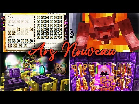 Ars Nouveau showcase | 1.16.5 Version 1.24.22