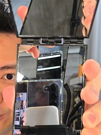 Revolutionary Folding Mini Mirror for All Angles