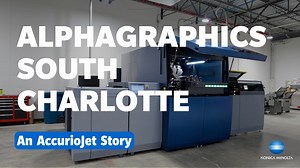 This “small print shop” made a bold move by investing in a Konica Minolta inkjet press. 📊 🚀 Their story isn’t just inspiring. It’s game-changing. Learn what led AlphaGraphics South Charlotte to partner with Konica Minolta, and how the AccurioJet transformed their entire business. "The work that it's turning out is just phenomenal..." ______ ➡️ Let's go further together: https://ow.ly/HLhC50Yc50K | Konica Minolta Business Solutions U.S.A.