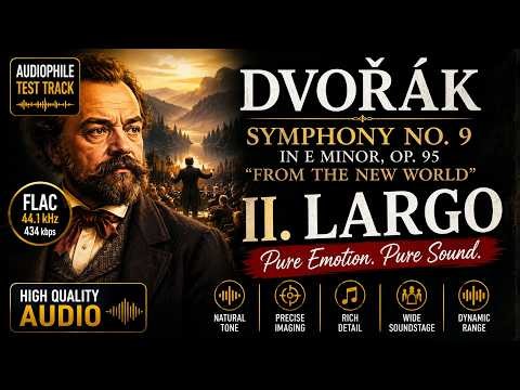 Dvořák – New World Symphony: II. Largo | Breathtaking Classical Audio | Audiophile Test Track
