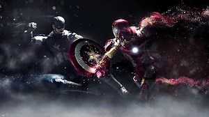 Captain America VS Iron Man Animated Wallpaper