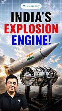 India Just Built a Jet Engine That DETONATES | Rotating Detonation Engine | Mukesh Jha | UPSC Shorts