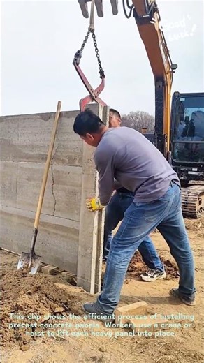 How to Install Concrete Wall Panels Fast! 🧱