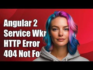 Angular 2 - Service worker not found - A bad HTTP response code (404)