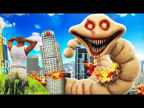 HUNGRY WORM Monster In GTA 5