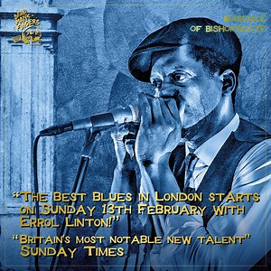 BLUES BRUNCH AT BOISDALE OF BISHOPSGATE EVERY SUNDAY! 🍳🥞🥓🍾 Fabulous two course Sunday brunch and live blues from £29 - 12.00pm-4.00pm. The very best pure blues in the capital Kicks off on Sunday 12th February with the amazing Errol Linton & His Band🥳 ⭐“Britain’s most notable new talent is Errol Lynton,” Sunday Times ⭐“Catch him while you can!” Carys Matthews BBC Radio 6 ⭐“One of London’s greatest undiscovered talents.” The Independent ⭐“A voice that can be surprisingly sweet or get close to