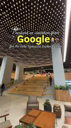 Google invite for the Code Vipassana Leader Summit