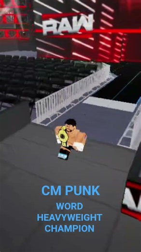 cm punk roblox Monday night raw #roblox #wwe