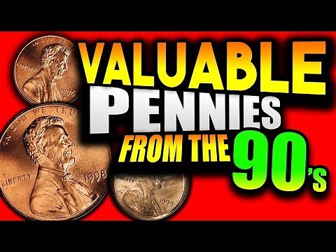 1990 -1999 PENNIES WORTH MONEY TO LOOK FOR IN POCKET CHANGE!!