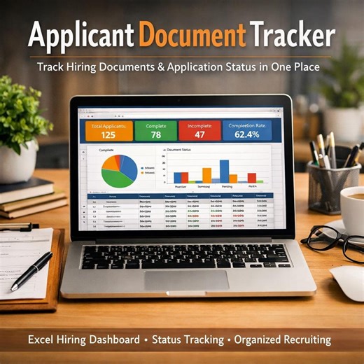 Applicant Document Tracker Excel | Hiring Dashboard & Recruitment Tracking Spreadsheet | HR Applicant Checklist Template - Etsy Australia