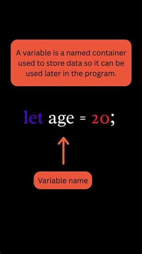 This is how variables work in JavaScript