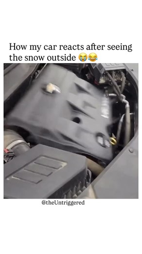The Untriggered | Culture | Memes on Instagram: "Nah why does my car look so scared bro?😭 - Extreme cold (generally defined as below -18°C or 0°F, and particularly below -30°C) places severe stress on a vehicle’s mechanical and electrical systems. The main issues include a significant drop in battery power (up to 50-75% loss), thickening of engine oil to a molasses-like consistency, and increased risk of frozen fuel lines - #cars #funnymemes #reels"