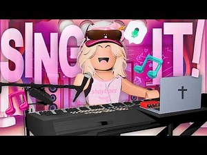 Becoming a Worship Leader in Roblox SING IT! (Karaoke) ⭐