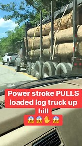 50K views · 72 reactions | Only a Ford Could Pull a Loaded Log Truck Up A Hill. #diesel #towing #towtruck #mountain #hill #loggingvideos #skidder #cummins #powerstroke #dodge #duramax #cummins #funny #bluecollar #semi #peterbilt #logtruck #picker #salvage #hotshot #ISX #volvo #prentice #chainsawman #tigercat #dodge #ram #dually #sawmill #oldschool | Midwest Forestry LLC & Walnut Buyers | Facebook
