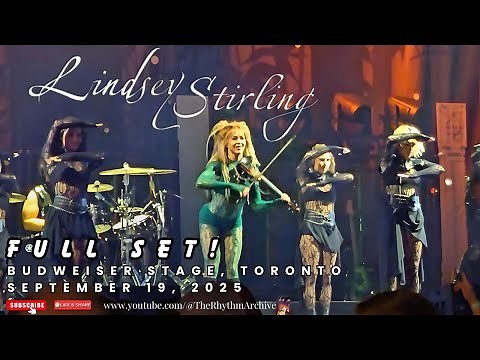 LINDSEY STIRLING | Full Set! | Electric Violin Magic Live! |Budweiser Stage |Toronto | Sept 19, 2025