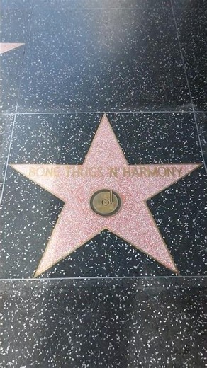 Bone Thugs N Harmony Hollywood Walk of Fame Star Hollywood Blvd Los Angeles California July 13, 2026