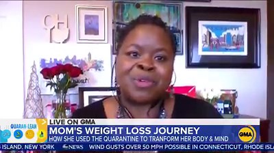 63K views · 541 reactions | Single mom Jackie Wilson has shed 55 pounds during quarantine -- and she's not quitting now. Find out how she did it: https://gma.abc/31h0esi | Good Morning America | Facebook