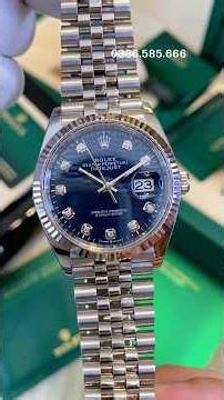 Đồng hồ rolex 126234 nếp gấp xanh cọc kin cương lướt 2024 #daiduongwatch #rolex #donghochinhhang