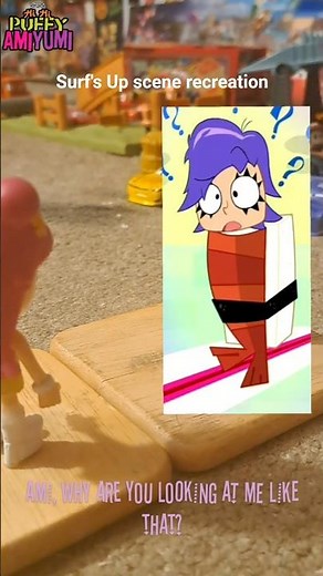 Hi Hi Puffy AmiYumi - Surf's Up scene recreation