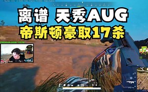 【离谱哥】TGLTN天秀AUG 帝斯顿豪取17杀_PUBG_精彩集锦