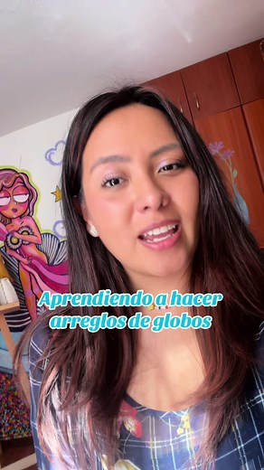 Aprendiendo a hacer arreglos de globos para cumpleaños