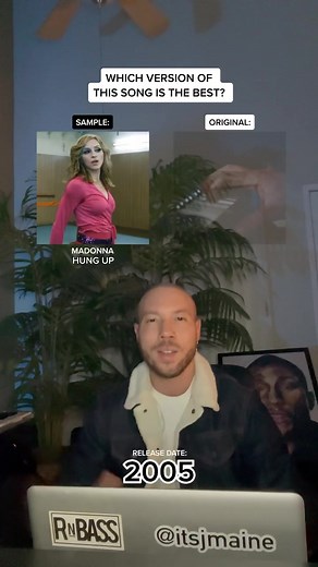 Which version of this song is the best one? The sample from Madonna “Hung Up” or the original with ABBA? #madonna #abba #hungup #gimmegimmegimme #music #sample #samples #sampled