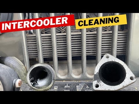 How to Clean Inter cooler Without Remove | BLACK SMOKE COMING OUT OF EXHAUST | Mahindra Thar