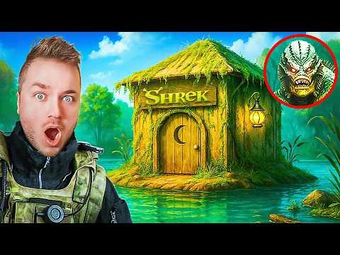 We Built a SHREK BOX FORT to Defeat the REAL Pond Monster!