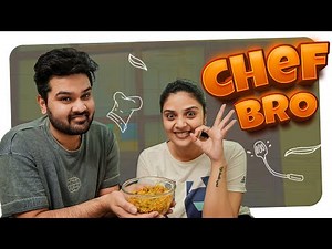 CHEF BRO || Cooking || Egg Fried Rice || Sreemukhi || Sushruth