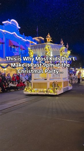 The Christmas Party isn't hard for kids.......It's hard because the night is overwhelming when it's done in the wrong order. Most families don't know that the way you move through the party determines whether your kid makes it through the night or meltdowns by 9pm. If you want the kid first flow, families are using to make the Christmas Party calm and meltdown, free comment PARTY for the link #christmasparty🎄 #disneyparks #magickingdom #mickeysverymerrychristmasparty #disneymom | Ani Ruiz