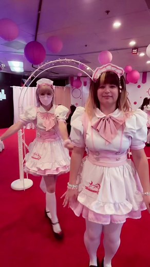 Do it again do it again!!! #maidcafe #dreamland #maidcosplay