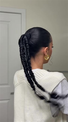 Curly Hair Fishtail Braid Tutorial