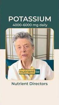 POTASSIUM for your BONES!