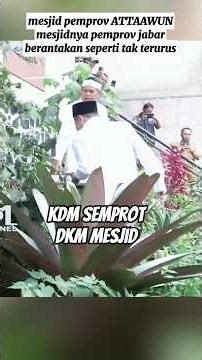 KDM inspects the ATTAAWUN mosque in Puncak, Bogor