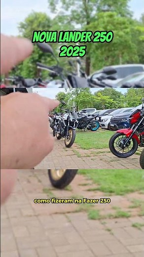 Canister Exposto 🧨 Nova Lander 2025 #nandoangelo #lander250 #yamaha