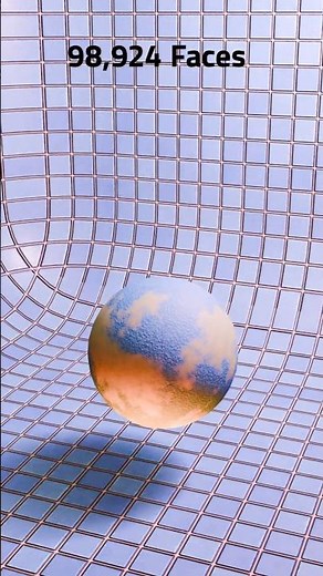 Sphere vs Cloth Simulation (Beginner Guide) — 4 Faces to 98,374 + Solidify Modifier | Blender