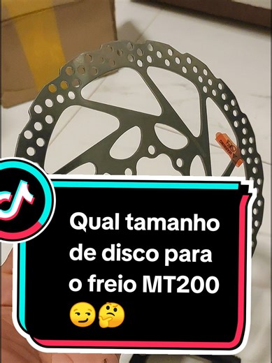 Qual disco usar no freio Shimano MT200? Guia Completo