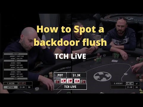 How to Spot a Backdoor Flush (Poker Tip)