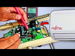 Test & Repair of Fujitsu AC 2 Ton Indoor Inverter Circuit Board.