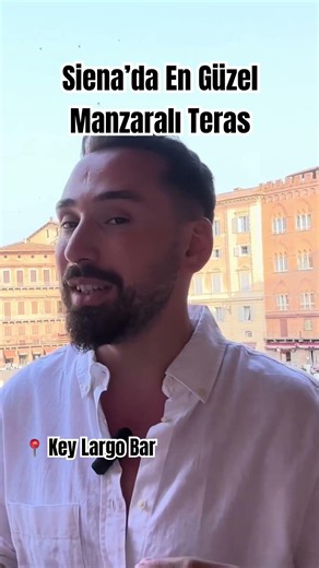 Siena’da En Güzel Manzaralı Teras: Siena’yı Buradan İzleyin