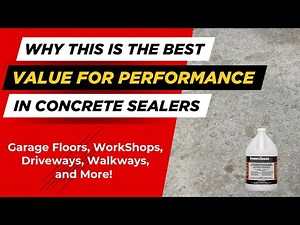 Why PS104 is the Best All-Purpose Concrete Sealer for Garage Floors, Workshops, and Concrete Slabs