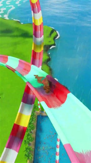 Would You Ride This Trap Door Slide?! 😱 | Planet Coaster 2