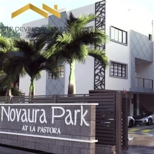 Luxurious Modern Townhouses for Sale.🏡🔑 New Gated Development. 📍Novaura Park, La Pastora, Santa Cruz. Start Date: September 2024. Completion Date: December 2025. -15 Units 🏘 -2860 SqFt. 📐 -3 Bedrooms 🛏 -2.5 Bath 🛁 -Fully Air-conditioned -Master Ensuite with Walk-in Closet -Closet in Bedrooms -Gated Community -Communal Pool 🏊‍♀ -Front Balcony 🖼 -Porcelain Tiles -Gypsium Ceiling ✨ -Parking for 4 Cars 🚗 -Clubhouse 🎉 -Architecturally Engineer Designed Steal Structures.😍 📝HOA EST: $500-$