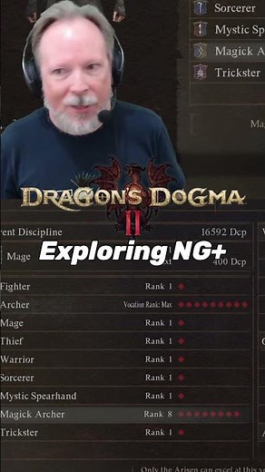 Exploring NG+ In Dragon's Dogma 2 with Renfail
